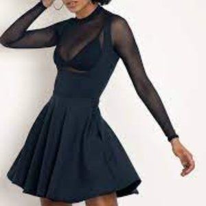 Black Milk Clothing Matte Underbust Dress